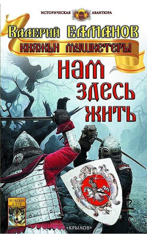 Обложка книги «Нам здесь жить» автора Валерия Елманова издание 2017 года. ISBN 9785422602889.