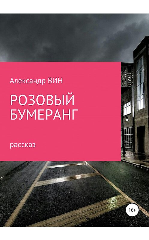 Обложка книги «Розовый бумеранг» автора Александра Вина издание 2020 года.