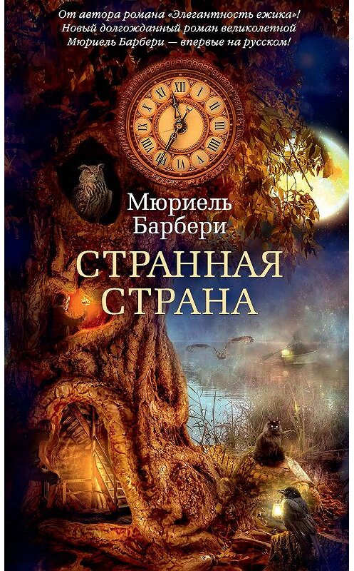 Обложка книги «Странная страна» автора Мюриель Барбери издание 2019 года. ISBN 9785389173958.