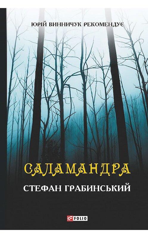 Обложка книги «Саламандра (збірник)» автора Стефана Грабинськия издание 2018 года.