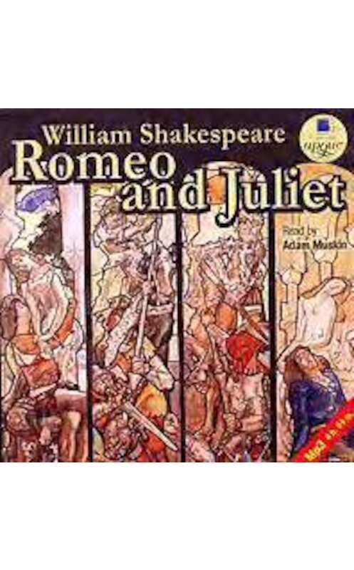 Обложка аудиокниги «Romeo and Juliet» автора Уильяма Шекспира. ISBN 4607031754719.