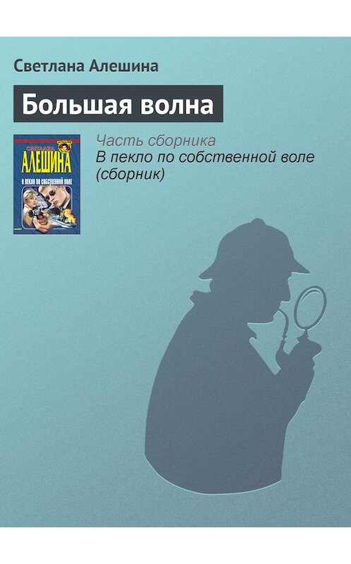 Обложка книги «Большая волна» автора Светланы Алешины издание 1999 года. ISBN 5040029594.