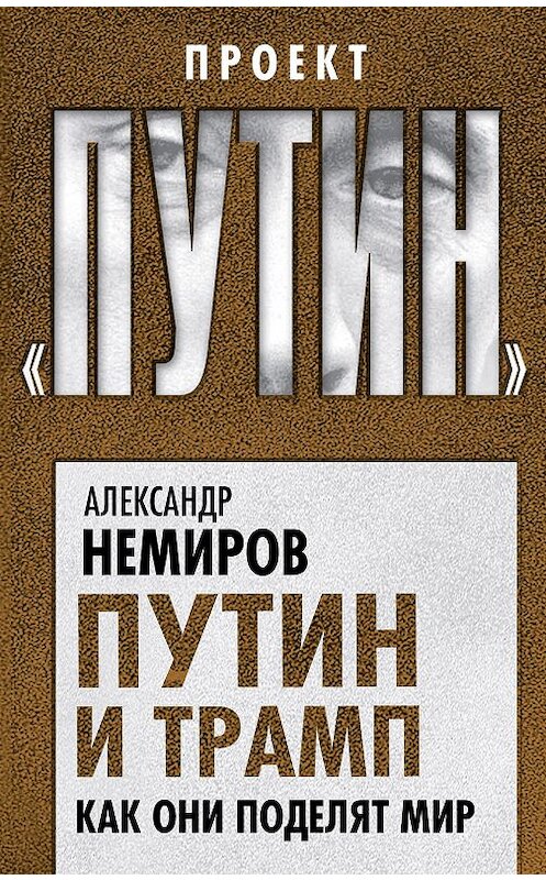 Обложка книги «Путин и Трамп. Как они поделят мир» автора Александра Немирова издание 2017 года. ISBN 9785906914569.