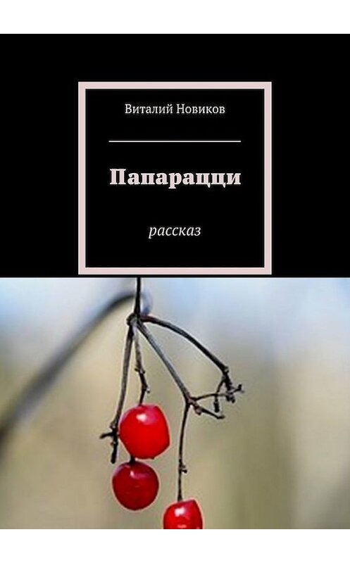 Обложка книги «Папарацци. Рассказ» автора Виталия Новикова. ISBN 9785448308871.