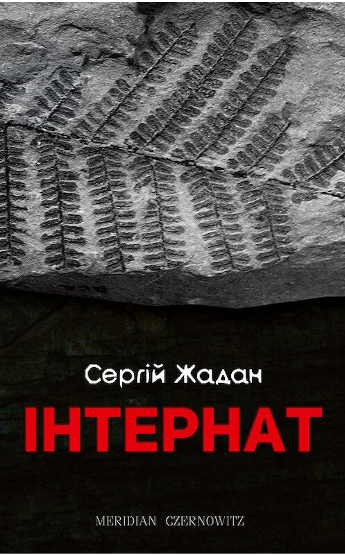 Обложка книги «Інтернат» автора Сергійа Жадана издание 2017 года. ISBN 9789669767905.