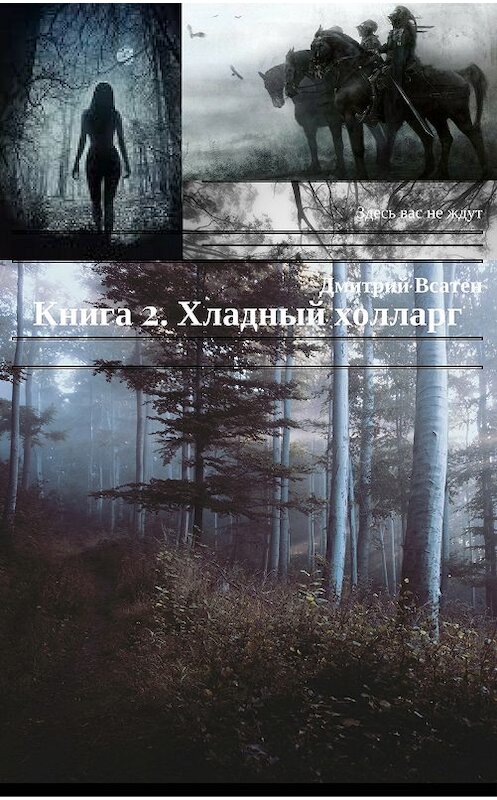 Обложка книги «Книга 2. Хладный холларг» автора Дмитрия Всатена.