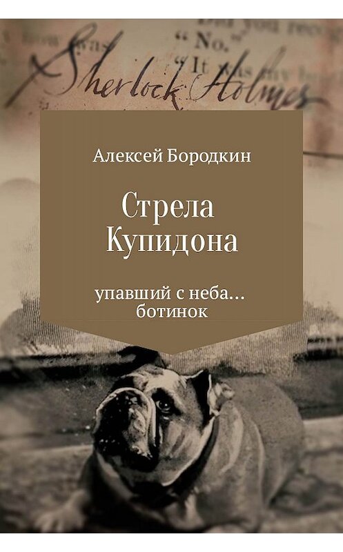 Обложка книги «Стрела Купидона» автора Алексея Бородкина издание 2017 года.