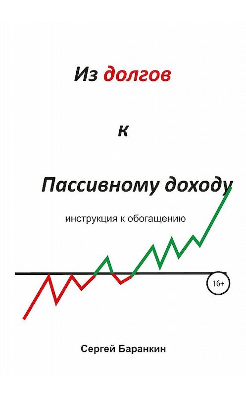 Обложка книги «Из долгов к пассивному доходу» автора Сергея Баранкина издание 2020 года. ISBN 9785532084988.