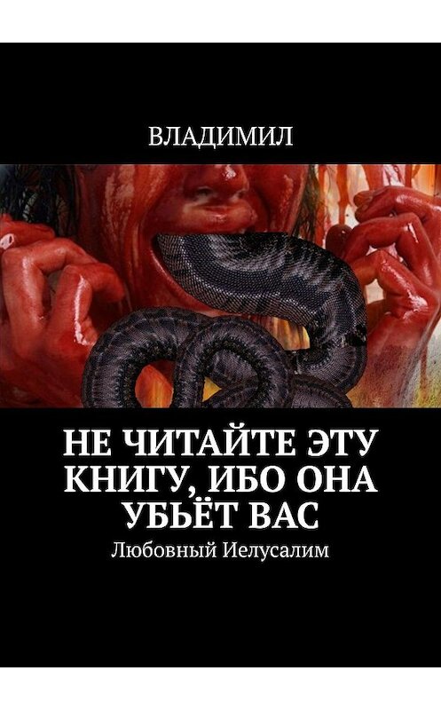 Обложка книги «Не читайте эту книгу, ибо она убьёт вас. Любовный Иелусалим» автора Владимила. ISBN 9785449301086.