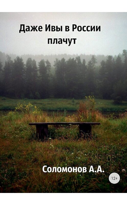 Обложка книги «Даже Ивы в России плачут» автора Арсеного Соломонова издание 2018 года.