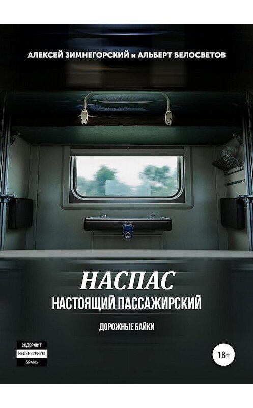 Обложка книги «НАСПАС. Настоящий пассажирский. Дорожные байки» автора  издание 2019 года.
