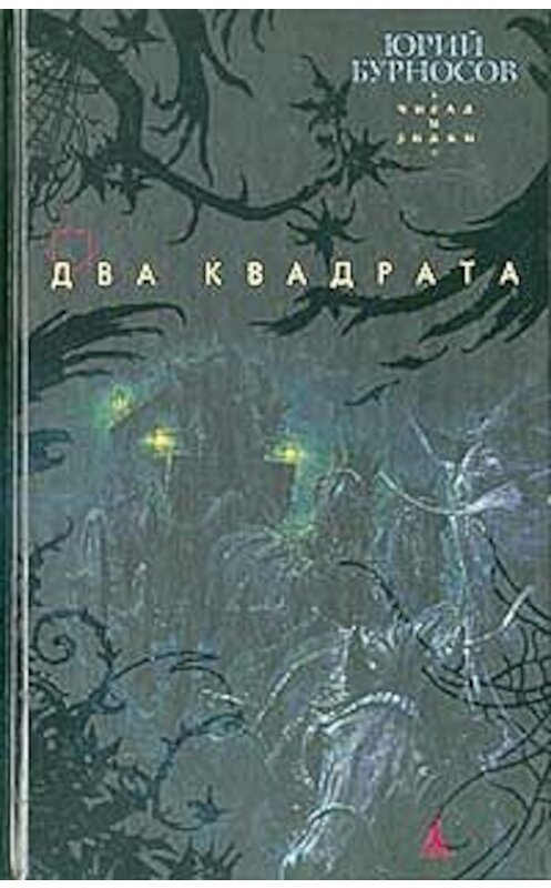 Обложка книги «Два квадрата» автора Юрия Бурносова издание 2003 года. ISBN 535200340x.