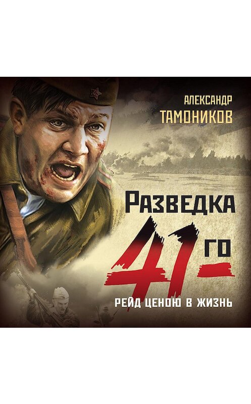 Обложка аудиокниги «Рейд ценою в жизнь» автора Александра Тамоникова.