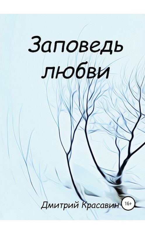 Обложка книги «Заповедь любви» автора Дмитрия Красавина издание 2019 года.