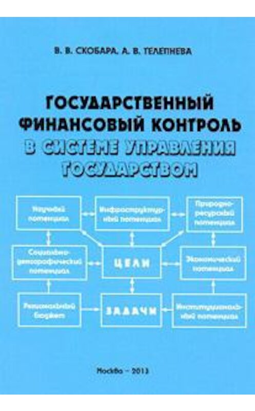 Обложка книги «Государственный финансовый контроль в системе управления государством» автора  издание 2013 года. ISBN 9785990322158.