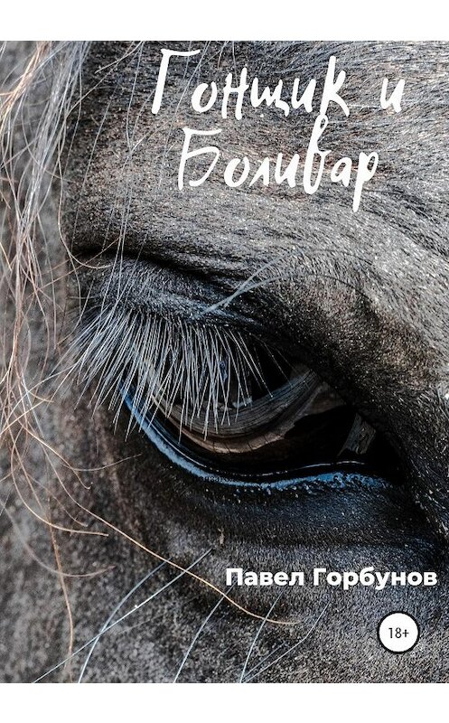 Обложка книги «Гонщик и Боливар» автора Павела Горбунова издание 2019 года.