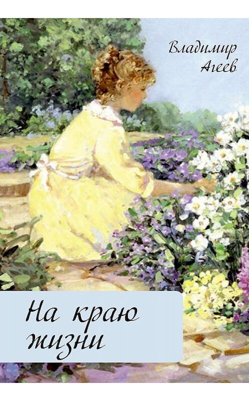 Обложка книги «На краю жизни» автора Владимира Агеева издание 2019 года. ISBN 9785604326831.
