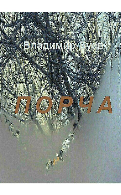 Обложка книги «Порча» автора Владимира Буева издание 2018 года.