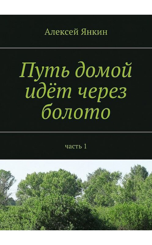 Обложка книги «Путь домой идёт через болото. Часть 1» автора Алексея Янкина. ISBN 9785447412906.