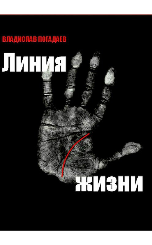Обложка книги «Линия жизни» автора Владислава Погадаева издание 2018 года.