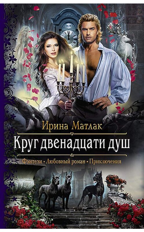 Обложка книги «Круг двенадцати душ» автора Ириной Матлак издание 2019 года. ISBN 9785992228892.