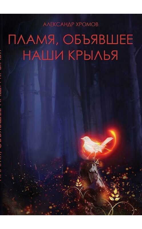 Обложка книги «Пламя, объявшее наши крылья» автора Александра Хромова. ISBN 9785447494414.