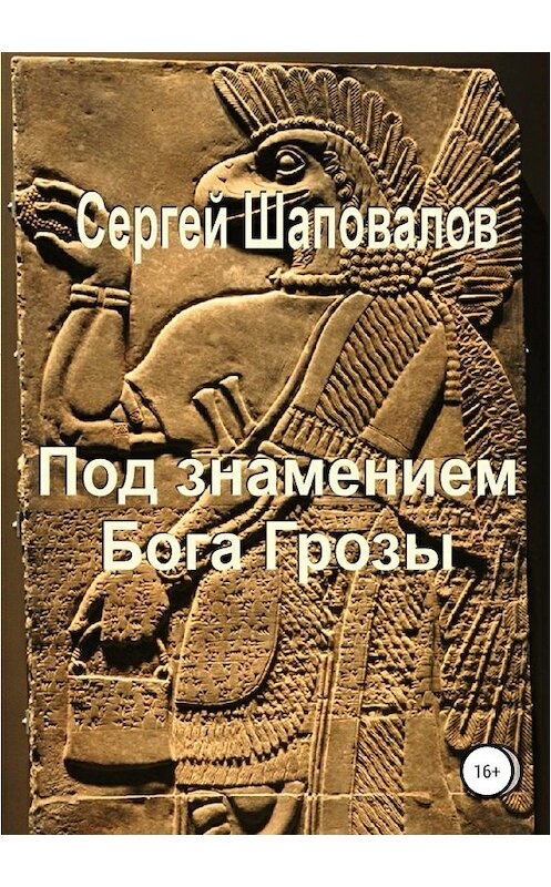 Обложка книги «Под знамением Бога Грозы» автора Сергея Шаповалова издание 2019 года. ISBN 9785532121232.