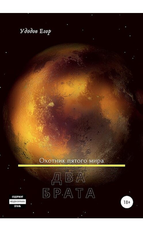 Обложка книги «Два брата» автора Егора Удодова издание 2020 года.