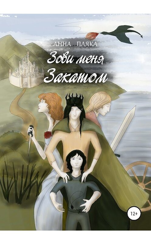 Обложка книги «Зови меня Закатом» автора Анны Пляки издание 2020 года. ISBN 9785532067820.