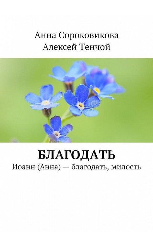 Обложка книги «Благодать. Иоанн (Анна) – благодать, милость» автора . ISBN 9785448591839.