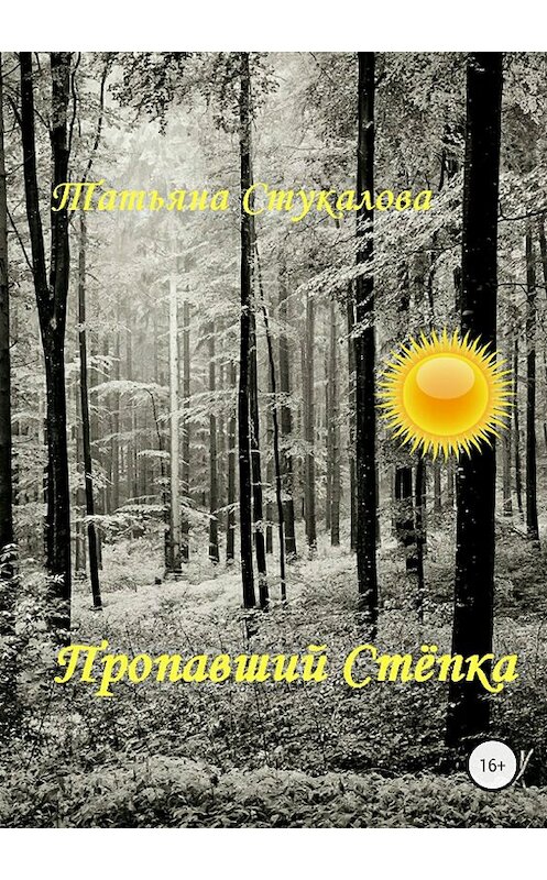 Обложка книги «Пропавший Стёпка» автора Татьяны Стукаловы издание 2018 года.