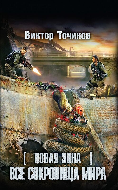 Обложка книги «Новая Зона. Все сокровища мира» автора Виктора Точинова издание 2015 года. ISBN 9785170934232.