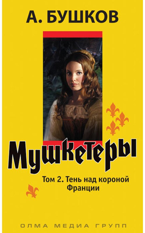 Обложка книги «Мушкетеры. Том 2. Тень над короной Франции» автора Александра Бушкова издание 2011 года. ISBN 9785373030489.