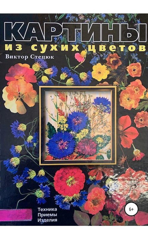 Обложка книги «Картины из сухих цветов» автора Виктора Стецюка издание 2020 года. ISBN 9785532079748.