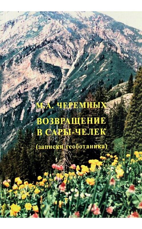 Обложка книги «Возвращение в Сары-Черек» автора Михаила Черемныха издание 2008 года. ISBN 9785873174676.