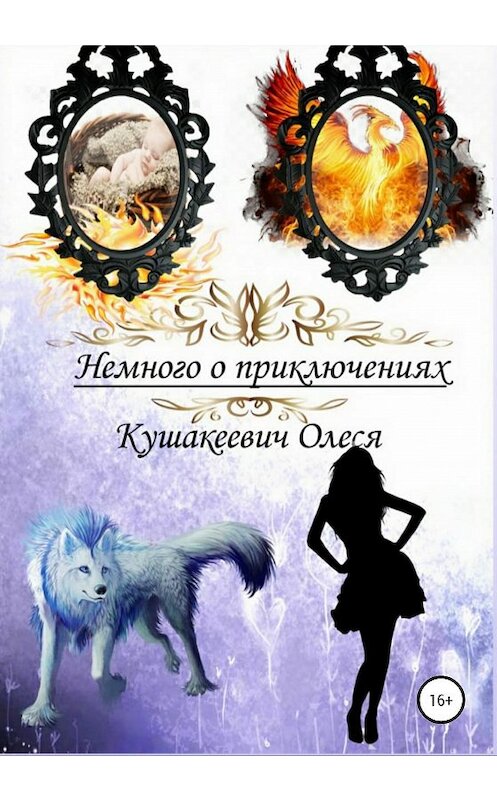 Обложка книги «Немного о приключениях» автора Олеси Кушакеевича издание 2020 года.