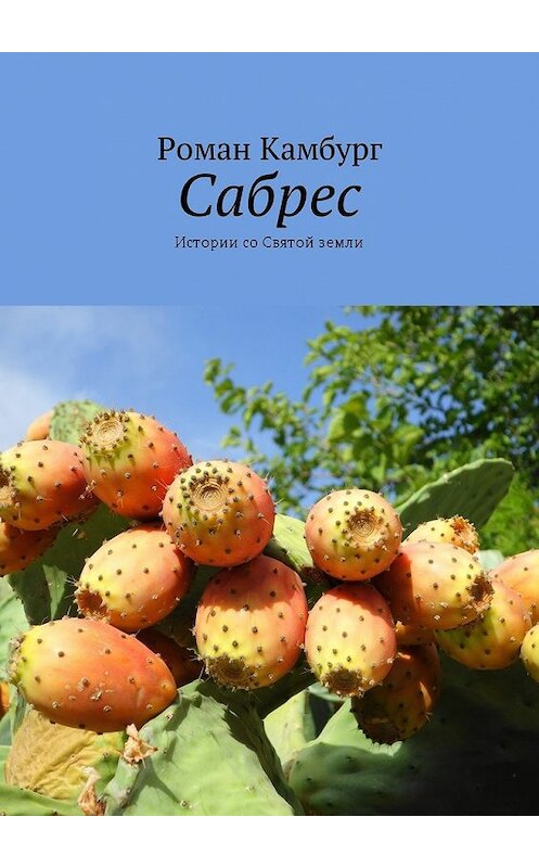 Обложка книги «Сабрес. Истории со Святой земли» автора Романа Камбурга. ISBN 9785449048431.