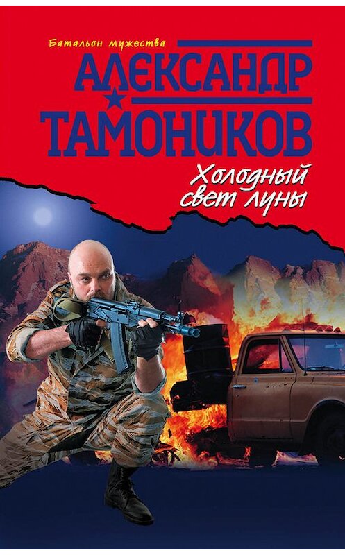 Обложка книги «Холодный свет луны» автора Александра Тамоникова издание 2013 года. ISBN 9785699678112.