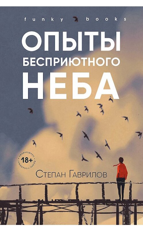 Обложка книги «Опыты бесприютного неба» автора Степана Гаврилова издание 2020 года. ISBN 9785041048884.