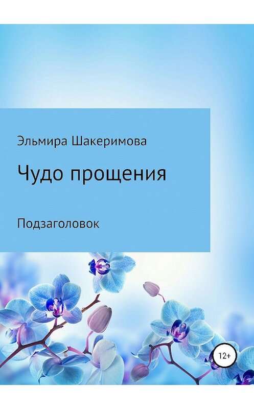 Обложка книги «Чудо прощения» автора Эльмиры Шакеримовы издание 2019 года.