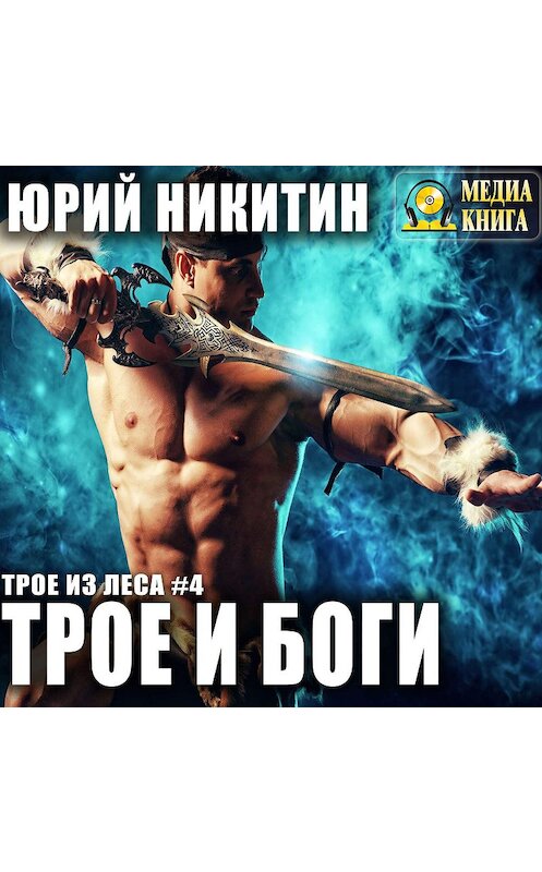 Обложка аудиокниги «Трое и боги» автора Юрия Никитина.