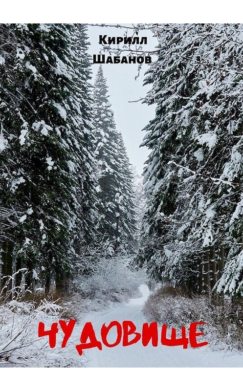 Обложка книги «Чудовище» автора Кирилла Шабанова. ISBN 9785449803641.