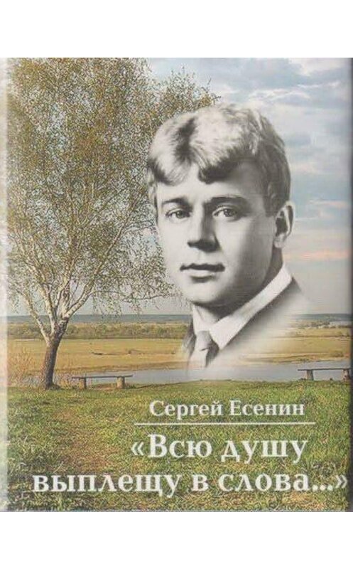 Обложка книги «Всю душу выплещу в слова…» автора Сергея Есенина издание 2020 года. ISBN 9785280038660.