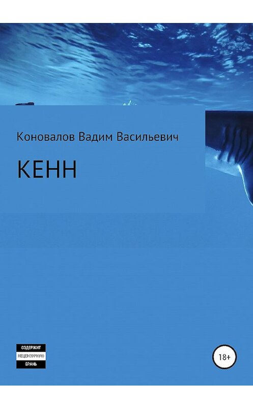 Обложка книги «Кенн» автора Вадима Коновалова издание 2020 года.