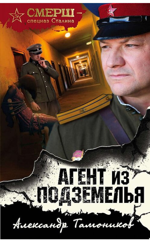 Обложка книги «Агент из подземелья» автора Александра Тамоникова издание 2020 года. ISBN 9785041090227.