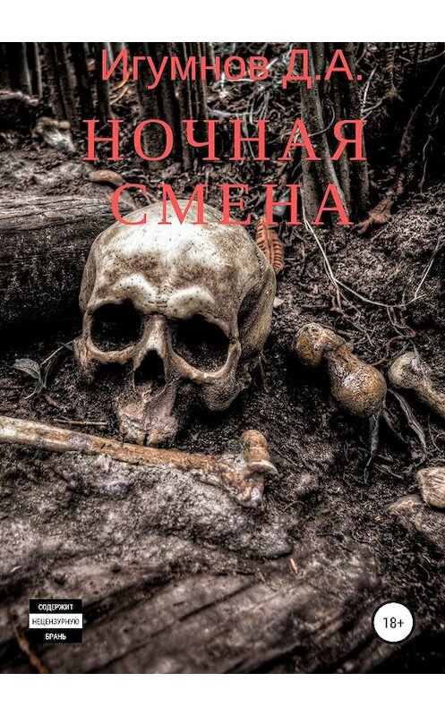 Обложка книги «Ночная смена» автора Дениса Игумнова издание 2019 года.