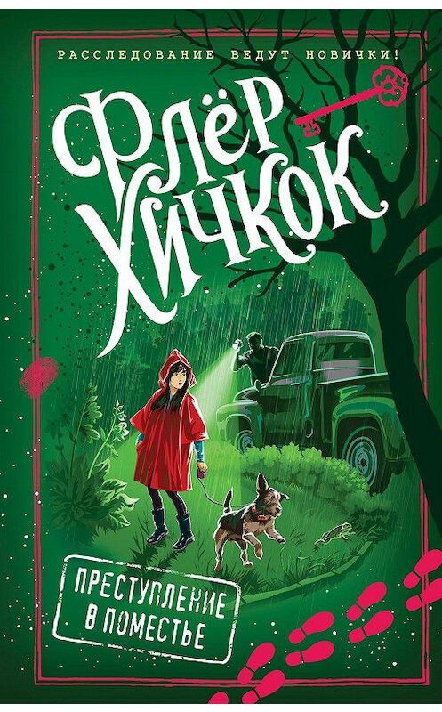 Обложка книги «Преступление в поместье» автора Флёра Хичкока издание 2020 года. ISBN 9785041061258.