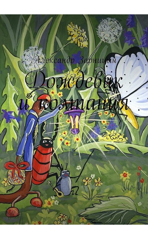 Обложка книги «Дождевик и компания» автора Александра Зарницына. ISBN 9785449045997.