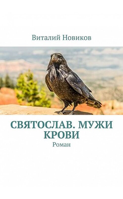 Обложка книги «Святослав. Мужи крови. Роман» автора Виталия Новикова. ISBN 9785447491741.