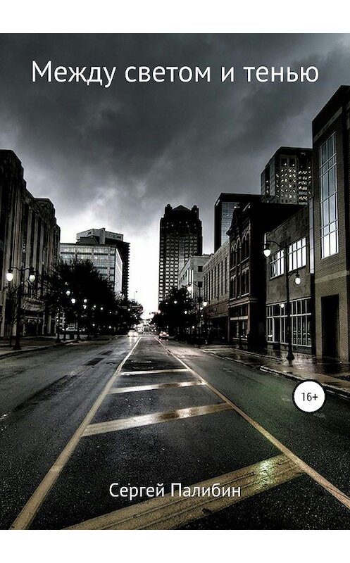 Обложка книги «Между светом и тенью» автора Сергея Палибина издание 2018 года. ISBN 9785532112827.